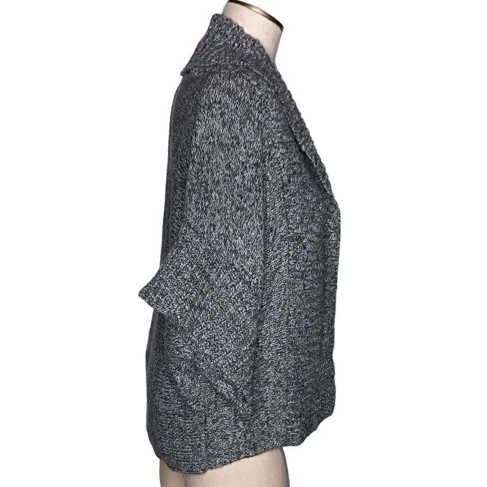 Express Sweater Woman’s Size M Cable Knit Open Front - Picture 5 of 7